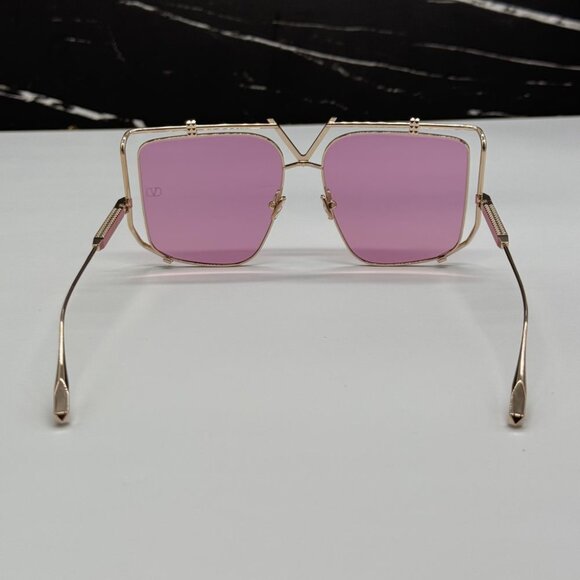 NEW VALENTINO V-LIGHT PINK WOMEN SUNGLASSES VALENTINO VLS-116C PINK main image 14